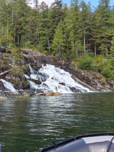 Wasserfall von Butedale