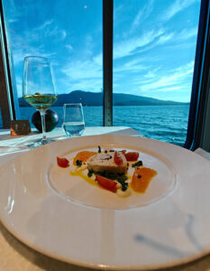 Abendessen mit Aussicht