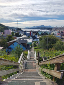 Treppe bei der Edmond Street