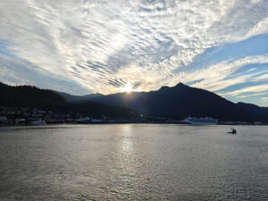 Sonnenaufgang über Ketchikan