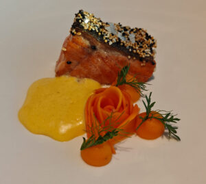 King Salmon als Vorspeise