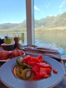 Frühstück mit Aussicht