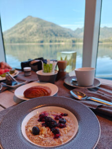 Frühstück mit Aussicht