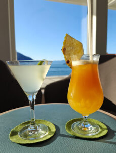 Lemon Drop Martini und Mai Tai