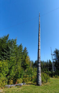 höchster Totem aus einem Stamm