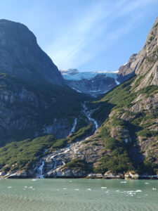 auf dem Weg zum Dawes Glacier