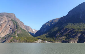 Rückfahrt im Endicott Arm