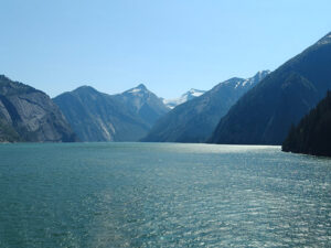 Fahrt durch den Tracy Arm
