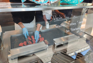 Sockeye Lachs aus Petersburg