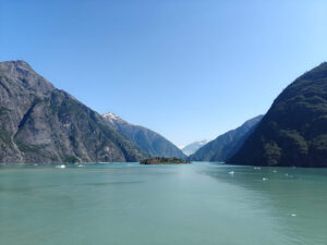 Blick zum South Sawyer Glacier