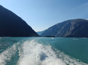 auf dem Weg zum South Sawyer Glacier