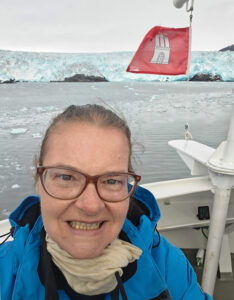 Gletscher-Selfie