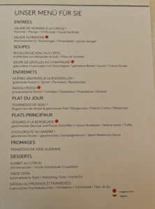 l´esprit Abendessen