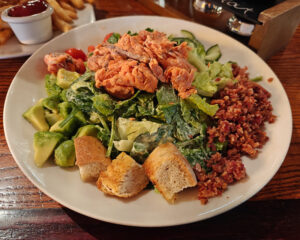 Alaska Salmon BLT Salad