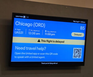 UA 531 von ANC nach ORD