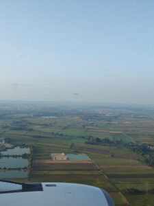 Anflug auf München