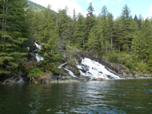 Wasserfall von Butedale