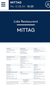 Lido Mittagessen