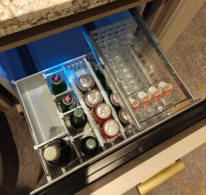 Minibar Getränke