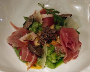 Prociutto di Parma & Confit Egg Yolk