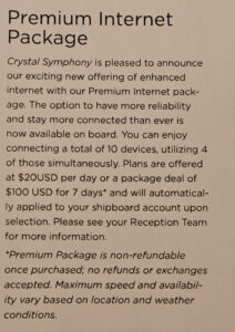 Premium Internet Package