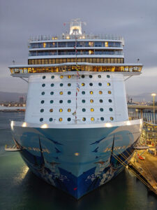 Norwegian Escape in Barcelona