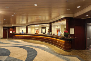 Concierge, Reception, Shore Excursions