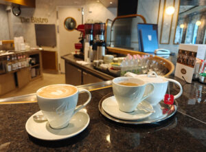 Kaffeepause im The Bistro