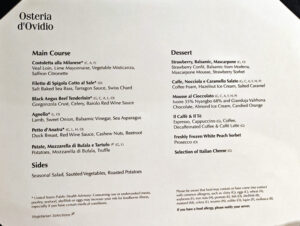 Osteria d´Ovidio