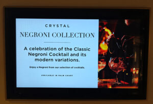 Crystal Negroni Collection