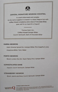 Negroni Karte