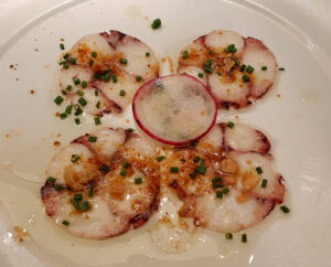 Ocotopus Carpaccio
