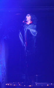Aaron als Frank N. Furter