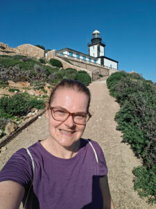 Selfie mit Leuchtturm