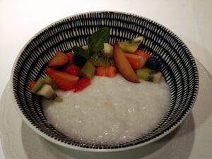 Dairy-Free Citrus Scented Rice Pudding
