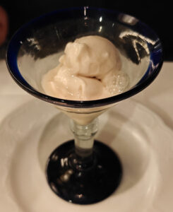 Peach Bellini Sorbet