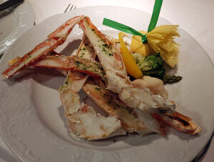 Broiled King Crab Legs