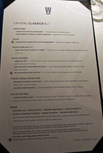 Abendessen Tag 7