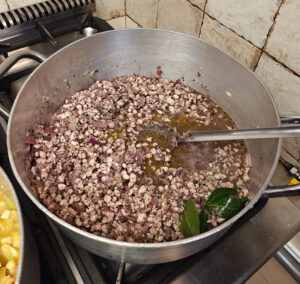 Fleisch anbraten