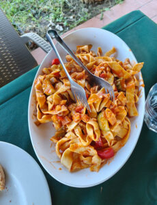 Tagliatelle con Verdure