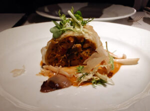 Fresh Oven-Baked Lobster Strudel