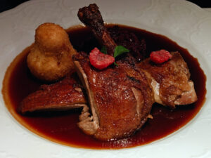 Whole Roasted Duckling "Framboise"