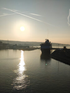 letztes Frühstück mit Aussicht