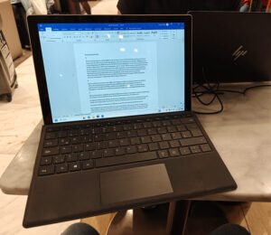 Arbeiten in der Lounge