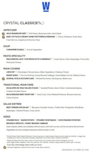 Abendessen Tag 3