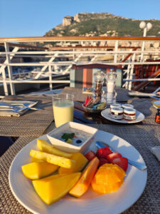 Frühstück mit Aussicht