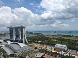 Aussicht auf Singapur
