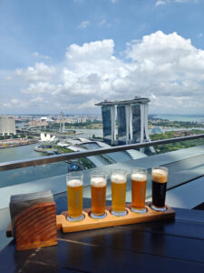 Aussicht auf Singapur