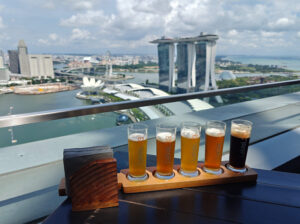 Aussicht auf Singapur