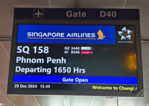 SQ 158 SIN - PNH